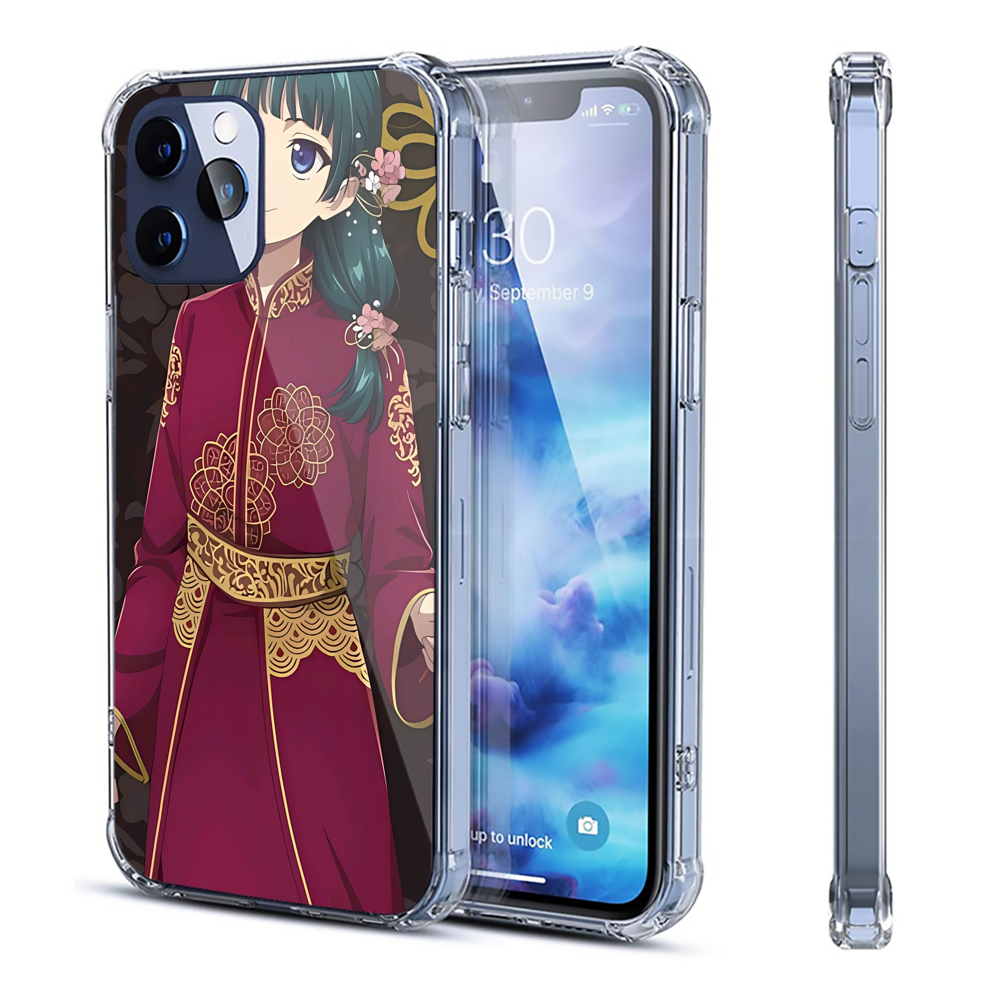 （画像用） 薬屋のひとりごと The Apothecary Diaries 【iPhone 12シリーズ対応】透明スマホケース（クリアソフトケース）
